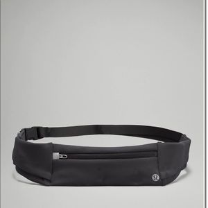 Lululemon Fast and Free running belt graphite grey NWT